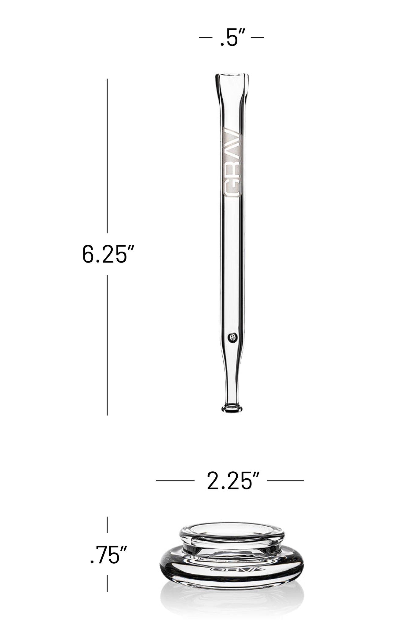GRAV - Quartz Vape Straw with Dab Dish