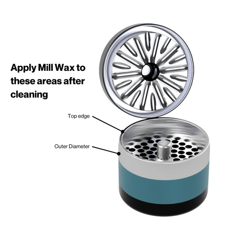 Flower Mill Mill Wax