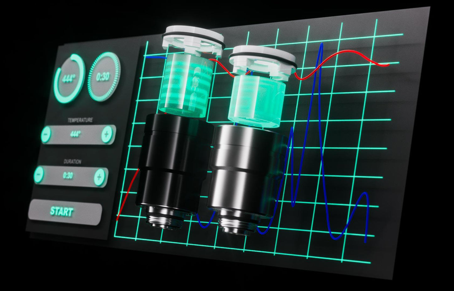 Focus V Intelli-Core Atomizer For Oil with Bubble Cap