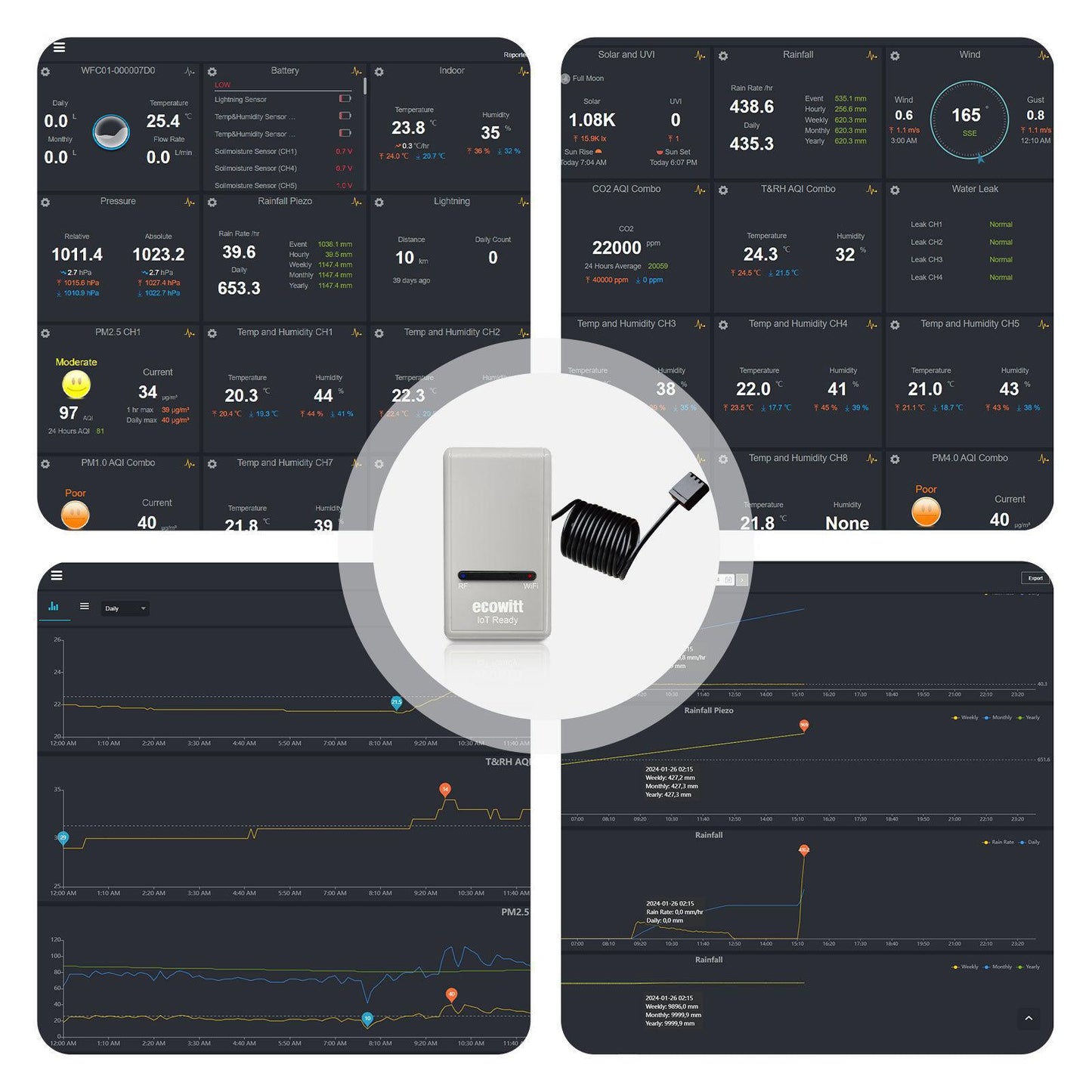 Ecowitt GW1200 Weather Station Gateway