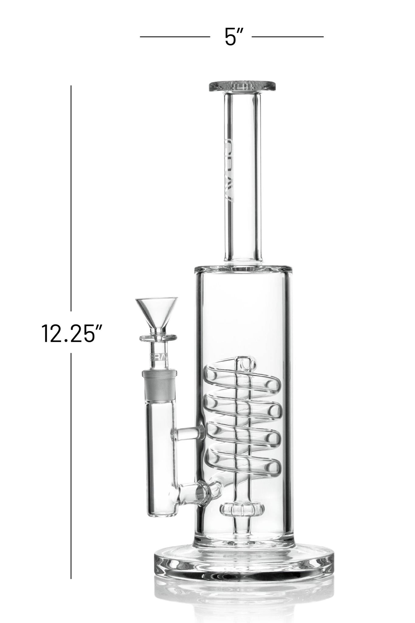 GRAV Coil Showerhead Bong